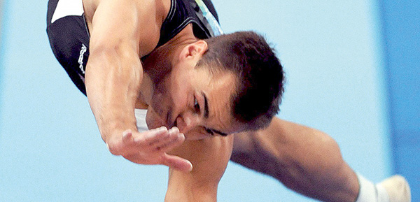 Leszek Blanik na igrzyskach olimpijskich w Pekinie w 2008 r. Źródło: PAP / EPA